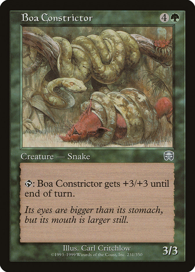 Boa Constrictor - Foil